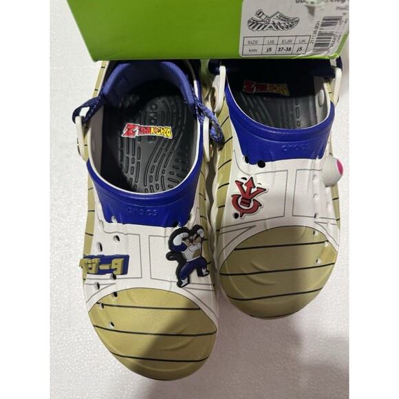 Crocs Echo Clog Dragon Ball Z Vegeta Big Kids Size 5 (J5) (211138-90H)  NEW main image 8